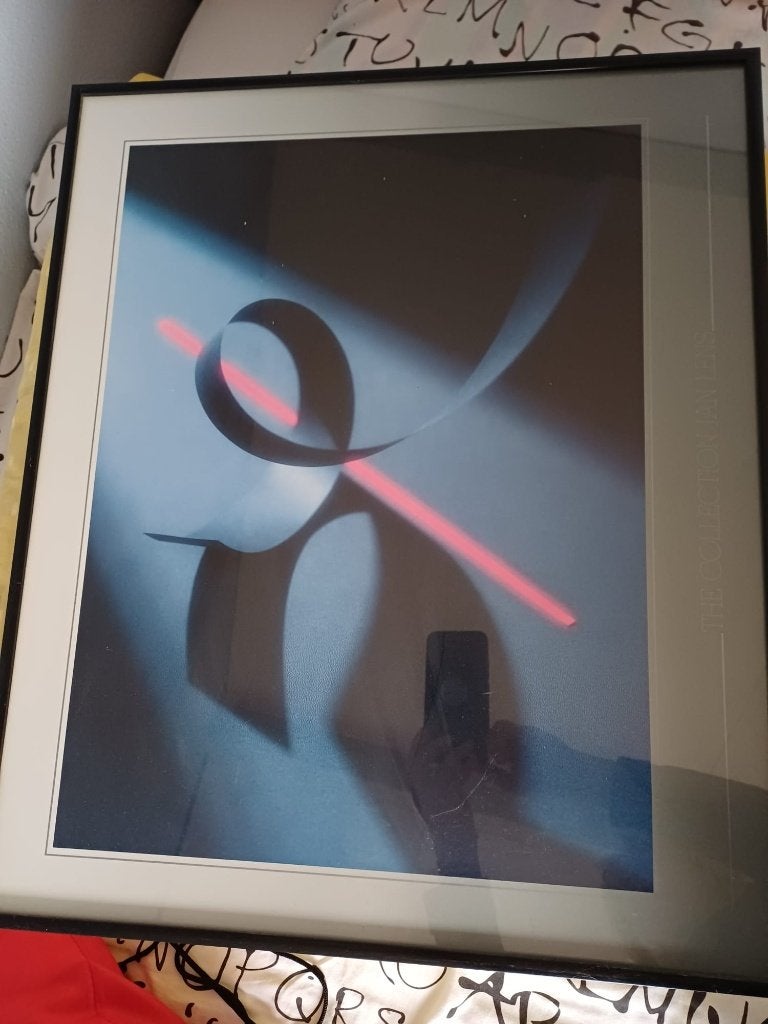 Fotolijst zwarte omlijsting 61 x 51, Ophalen, 51 cm, 61 cm, Fotolijst