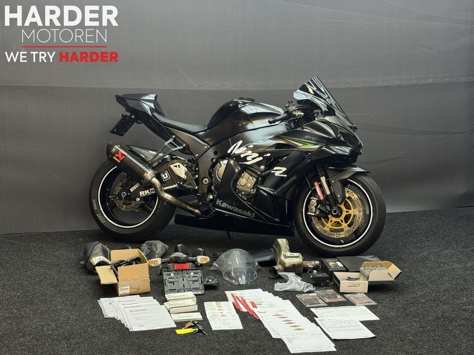 KAWASAKI ZX 10R NINJA | ÖHLINS | RIZOMA | AKRA | QUICKSHIFT, Motoren, Motoren | Kawasaki, 4 cilinders, Motorrijbewijs A, Bedrijf