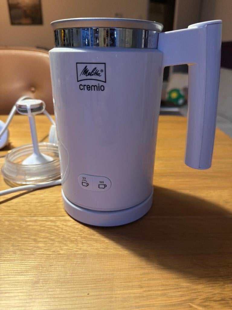 Melitta Cremio Melkopschuimer – Zo goed als nieuw, Ophalen of Verzenden, Zo goed als nieuw, Elektrische melkopschuimer
