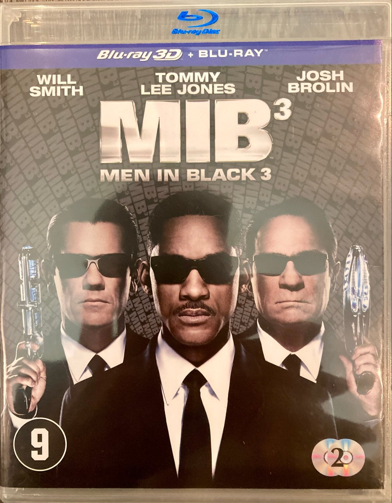 Men in Black 3 Blu-ray 3D + Blu-ray, Nederlands, Film, Ophalen of Verzenden, Engels