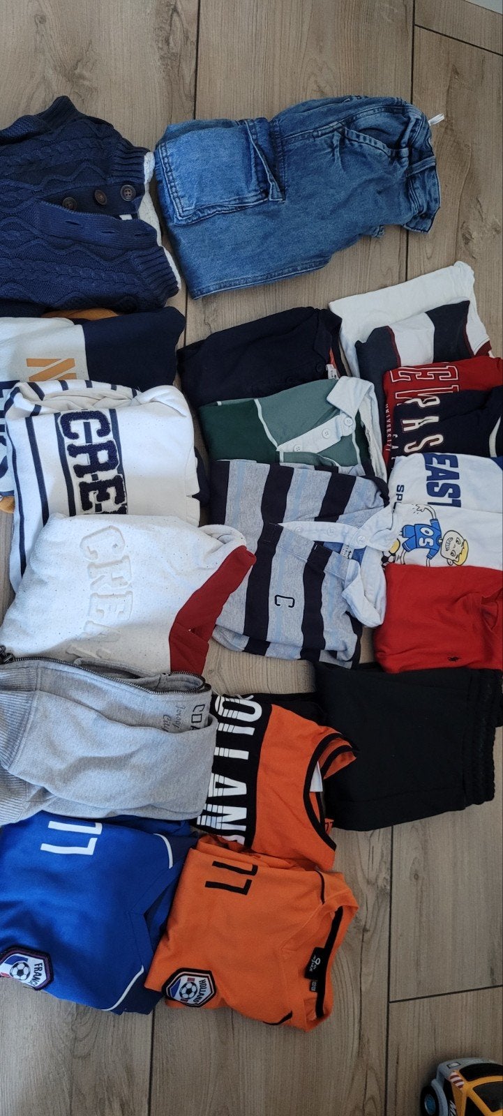 Veel kleding jongen maat 128 (o.a. Ralph Lauren), Ophalen, Zo goed als nieuw, Jongen