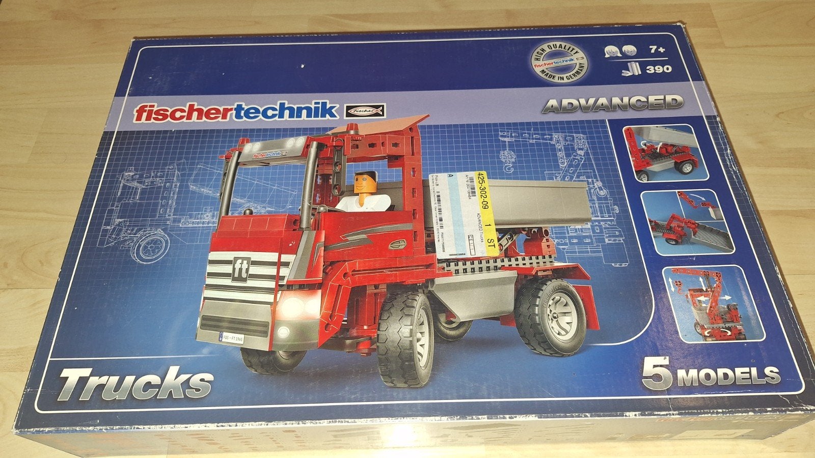 Fischertechnik Advanced Trucks 540582 - Compleet met doos, Ophalen of Verzenden, Gebruikt, Overige merken