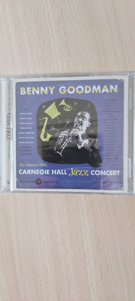 Benny Goodman Famous 1938 Carnegie Hall Concert 2 CD, nieuw, Ophalen of Verzenden, Nieuw in verpakking, Jazz, Album