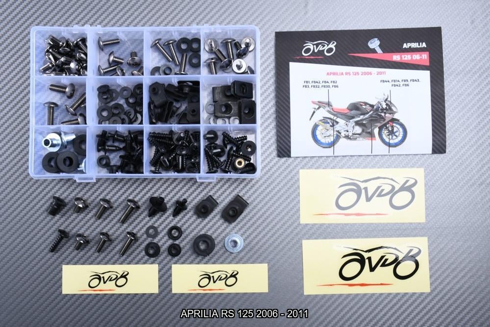 Kuip bouten set voor APRILIA RS 125 RS4 50 2006 2011, Ophalen of Verzenden