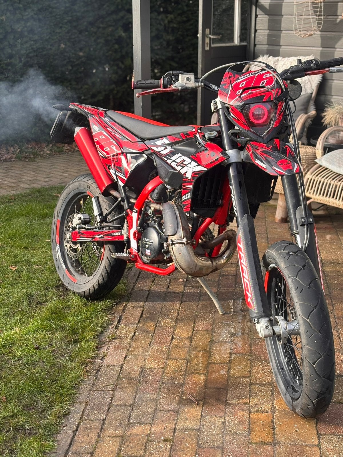 Beta rr 50 track (waardepeiling), Fietsen en Brommers, Brommers | Crossbrommers, Ophalen, Zo goed als nieuw, Overige merken