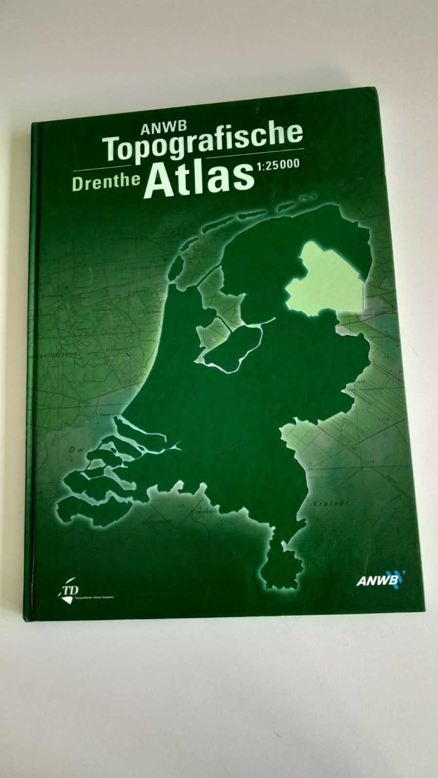 Topografische atlas Drenthe, Boeken, Atlassen en Landkaarten, Ophalen of Verzenden, 1800 tot 2000, Nederland, Landkaart
