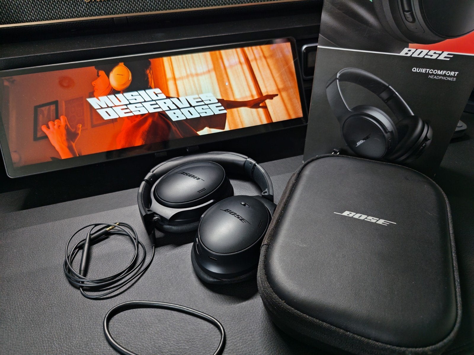 Bose QuietComfort Hoofdtelefoon met Noise Cancelling, Audio, Tv en Foto, Koptelefoons, Draadloos, Ophalen of Verzenden, Zo goed als nieuw