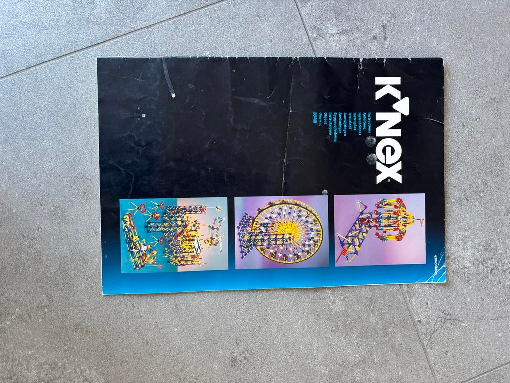 Vintage K'nex rollercoaster, Ophalen of Verzenden, Gebruikt, K'nex