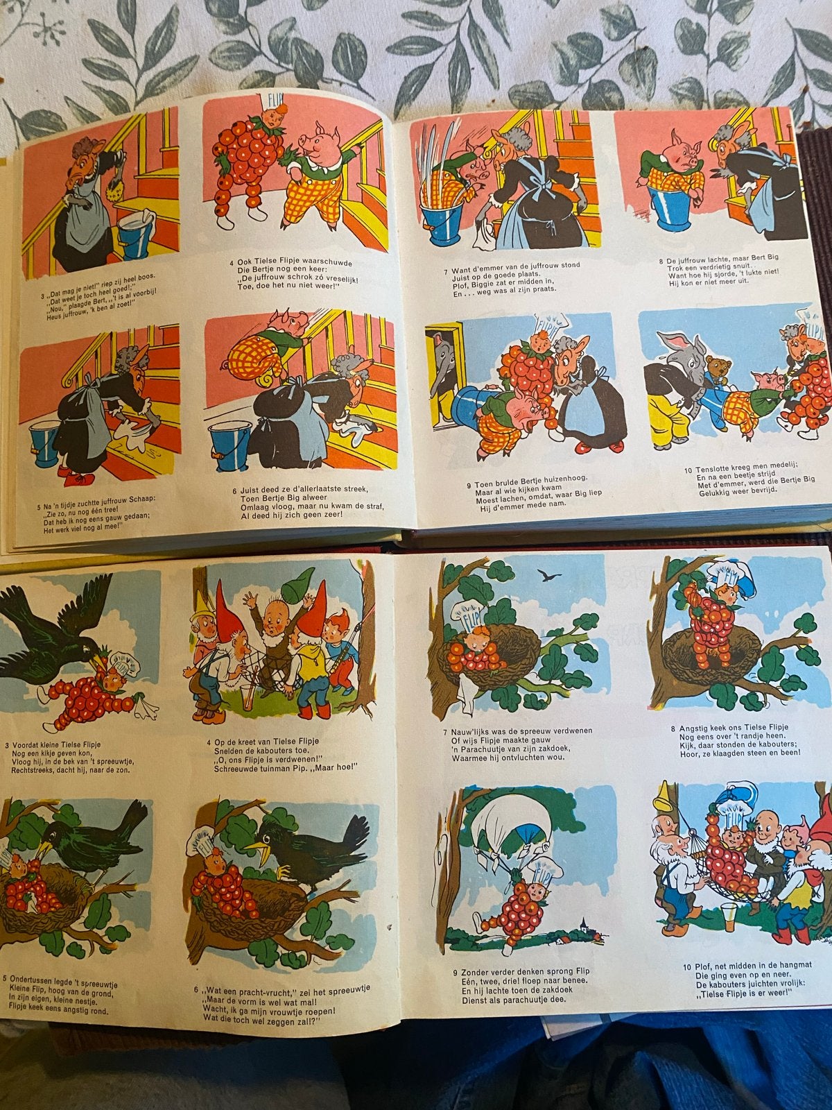 Deel 1 en deel 8 v h stripverhaal Flipje( uit de Betuwe), Ophalen of Verzenden, Gelezen, Fictie algemeen