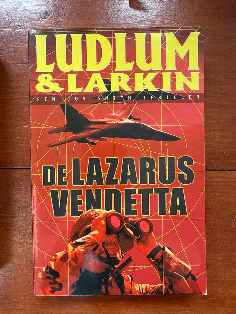 Ludlum & Larkin - De Lazarus Vendetta (Zo goed als nieuw), Boeken, Ophalen of Verzenden, Zo goed als nieuw