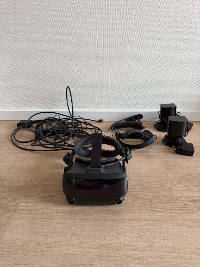 Valve Index VR set, Ophalen of Verzenden, Gebruikt, VR-bril, Pc