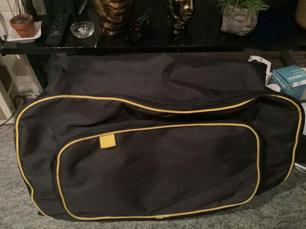 Harley Davidson tas, Wieltjes, Gebruikt, 20 tot 30 cm, Zwart