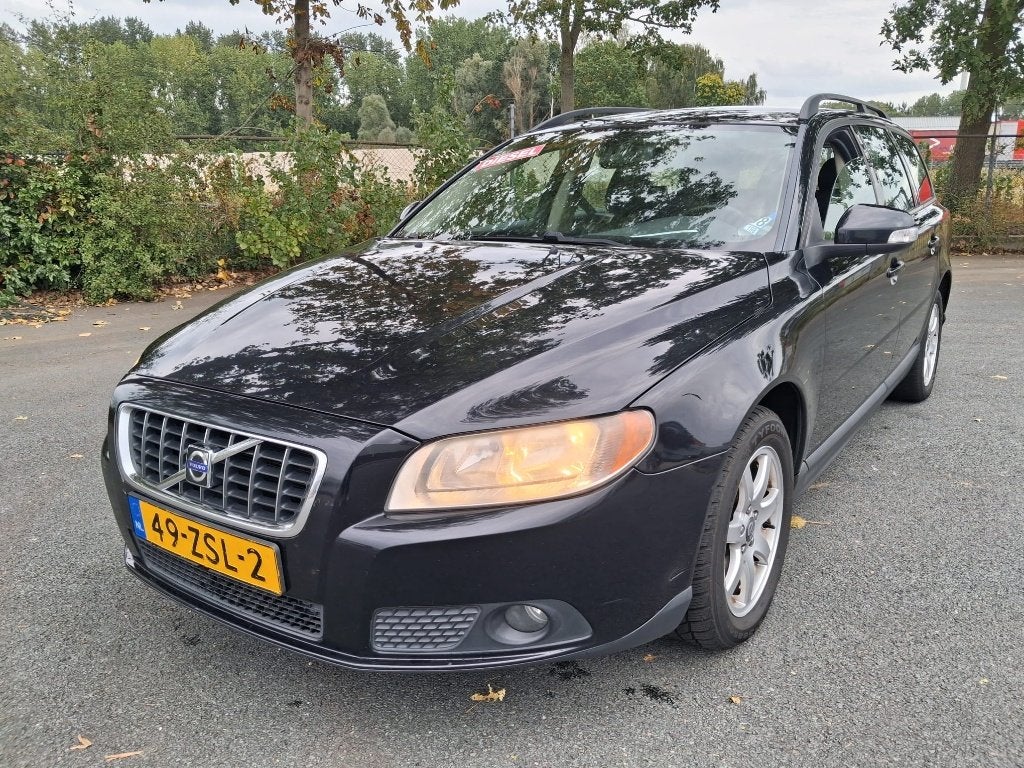 Volvo V70 2.0 D 2008 Zwart, Voorwielaandrijving, Parkeersensor, 4 cilinders, Zwart