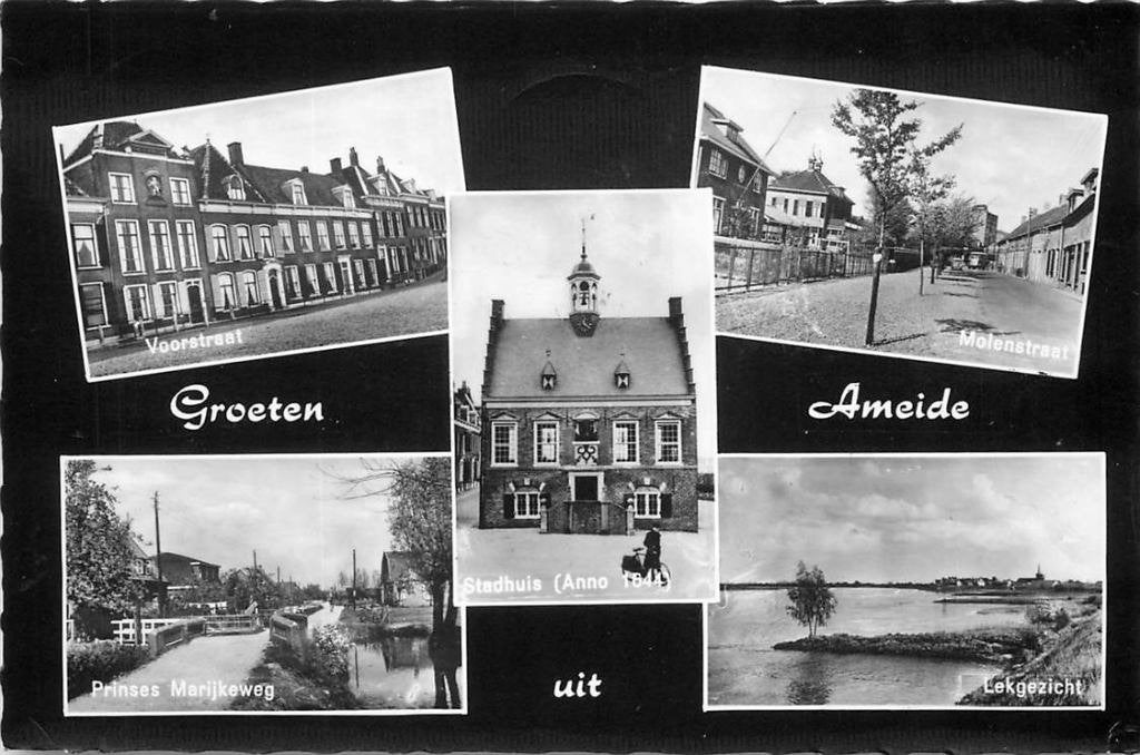 388-317-015 Ameide Groeten uit, Verzenden, Voor 1920, Utrecht