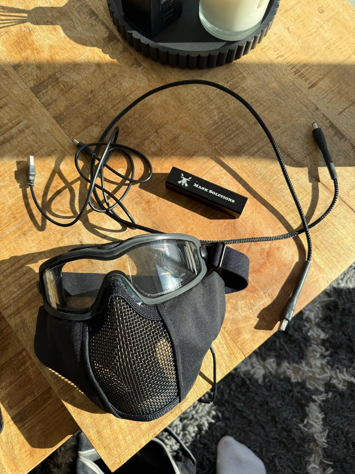 Anti-Fog Full Face Mask 2.0 Mask Solutions, Ophalen, Zo goed als nieuw