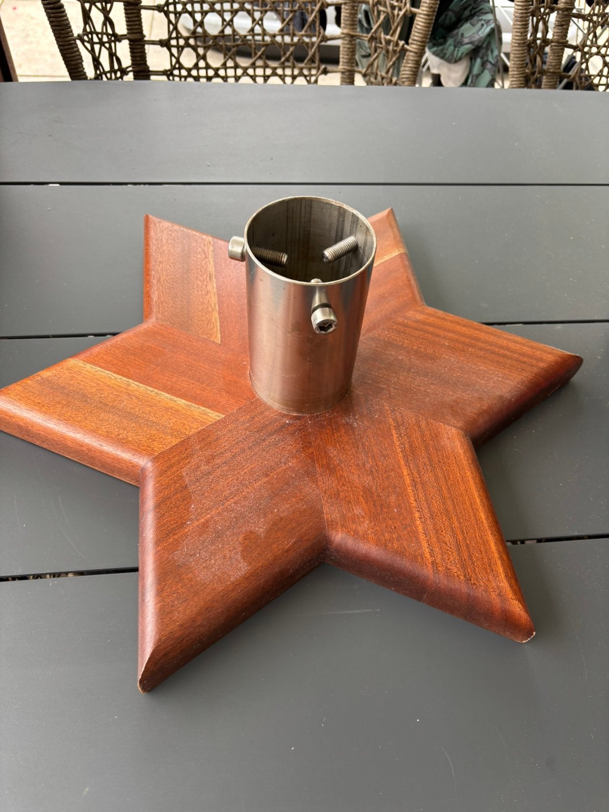 Retro design Lars Rensch Nielsen kerstboom standaard voet, Gebruikt, ., Ophalen of Verzenden, Lars Rensch Nielsen danmark