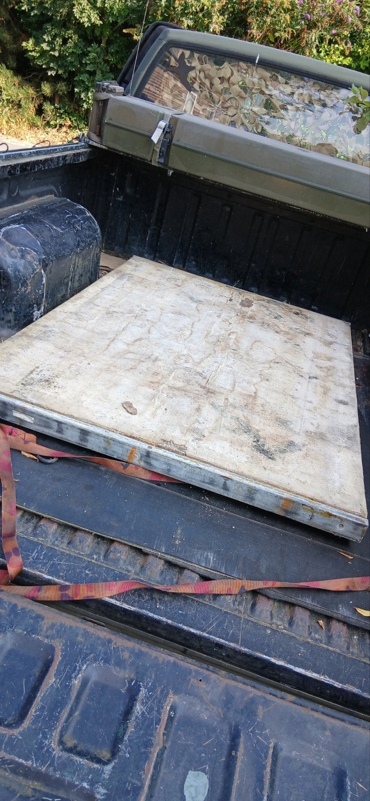 steenschot 140 x 90, Ophalen