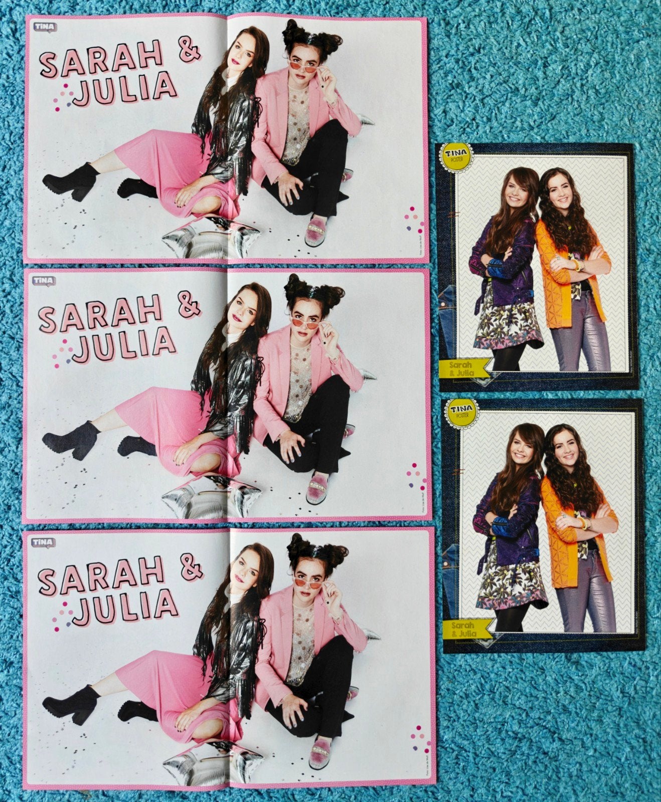Sarah & Julia posters Tina, Rechthoekig Liggend, Nieuw, Ophalen of Verzenden, A1 t/m A3