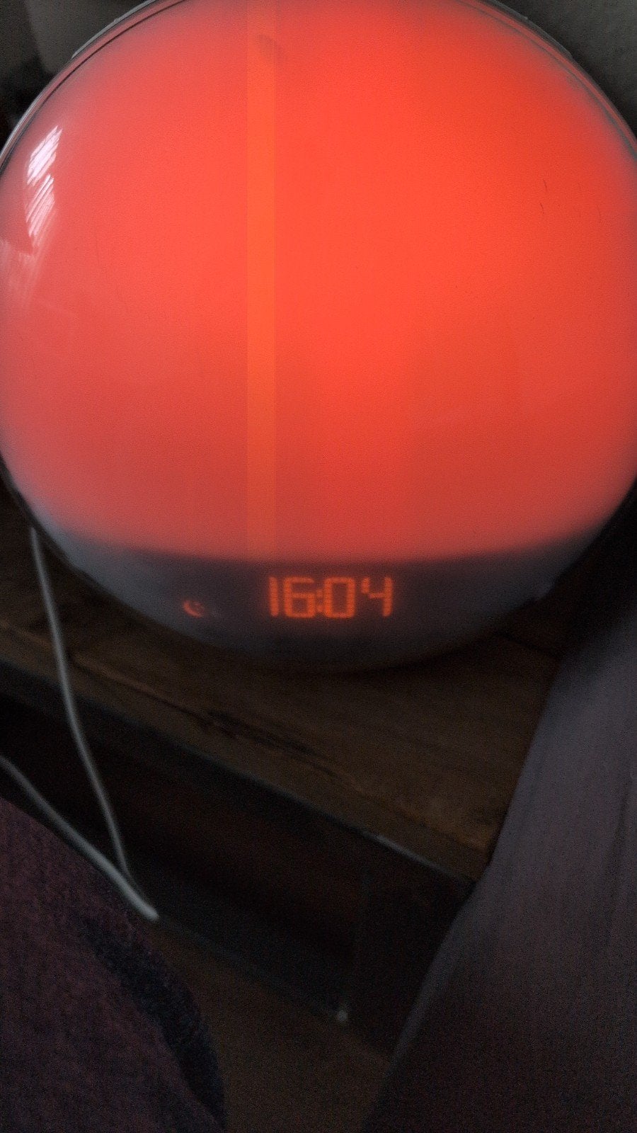 philips hf3532 wake up light, Ophalen of Verzenden, Gebruikt