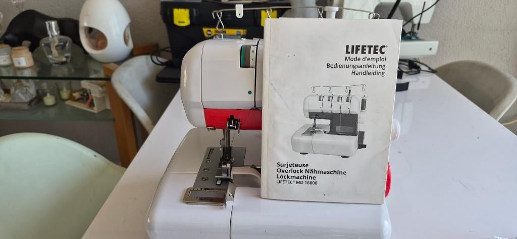 Lifetec/Medion Lockmachine, Ophalen of Verzenden, Zo goed als nieuw, Lockmachine, Overige merken