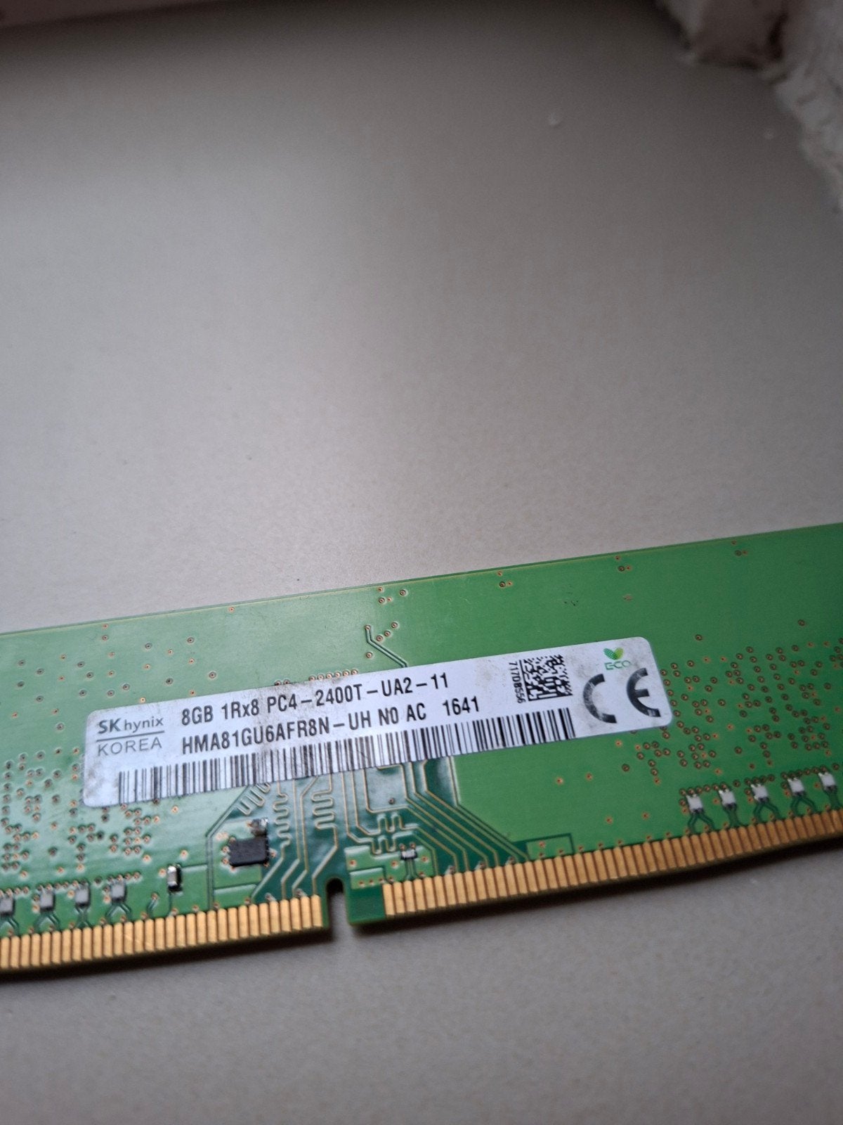 8gb ddr4, Ophalen of Verzenden, Zo goed als nieuw, DDR4, Desktop