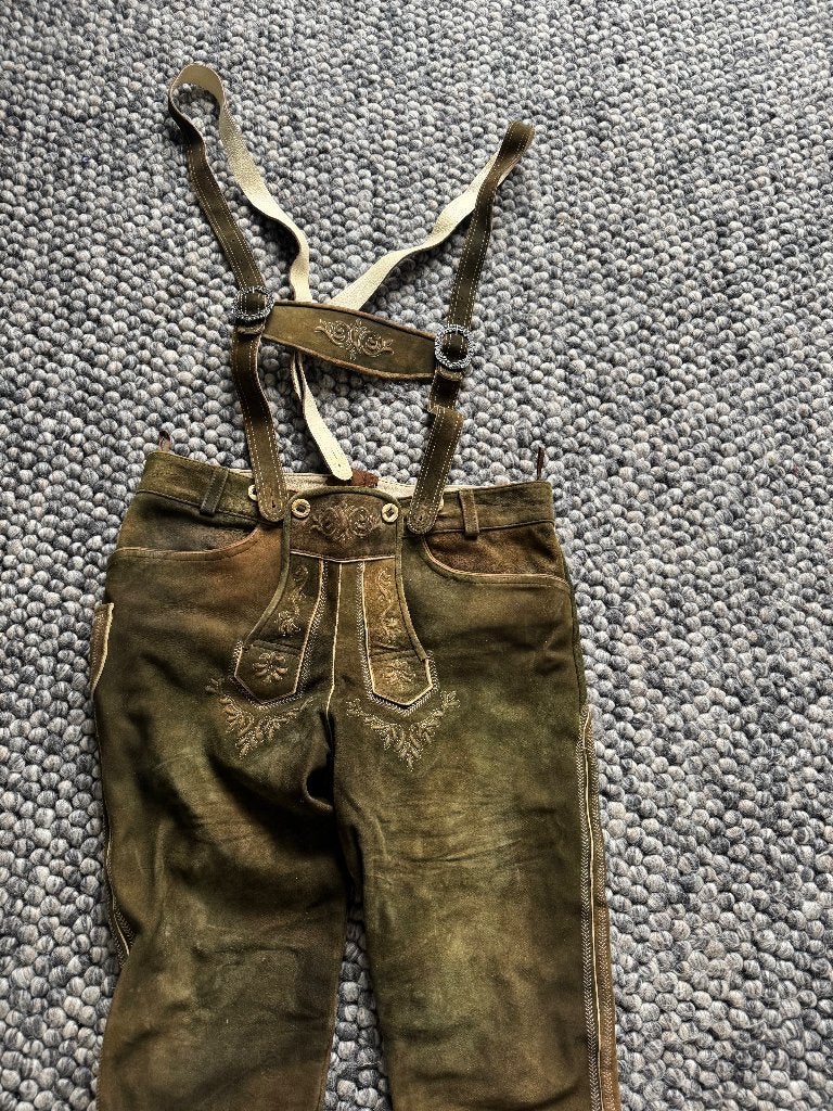 Leren Lederhose, Kleding | Heren, Overige maten, Ophalen of Verzenden, Overige thema's, Kleding