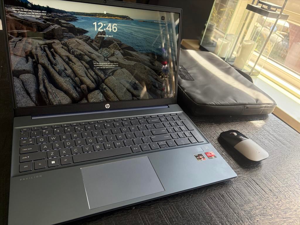 HP Pavilion 15 Ryzen 7 | Snel | Garantie | 16GB/1TB, Ophalen, 2 tot 3 Ghz, 8 GB, Zo goed als nieuw