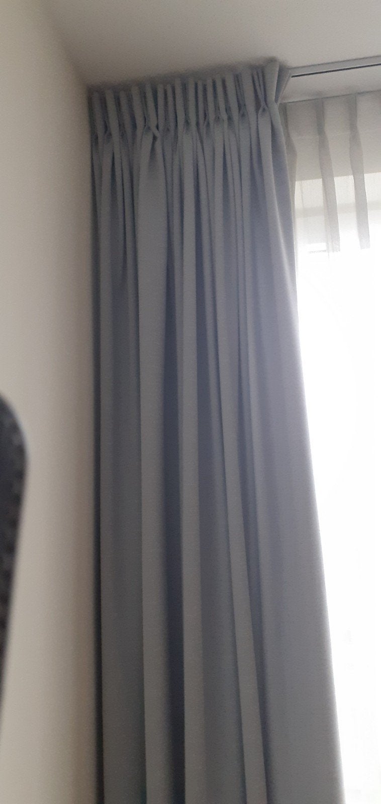 gordijnen, Ophalen, Lichtdoorlatend, 220 cm, Gordijn