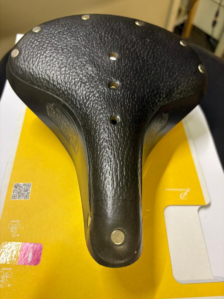 Brooks B66S Dames Zadel - Leer met Veren, Leer, Nieuw, Ophalen of Verzenden, Zadel