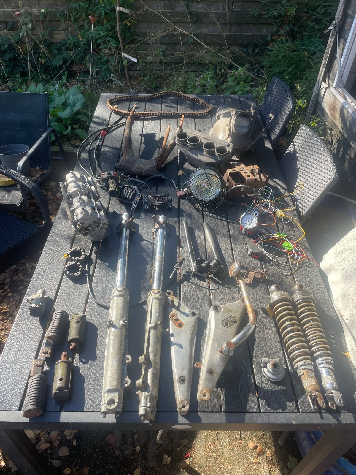 Honda CB650Z 1980 Donoronderdelen & Café Racer Spullen, Ophalen, Gebruikt