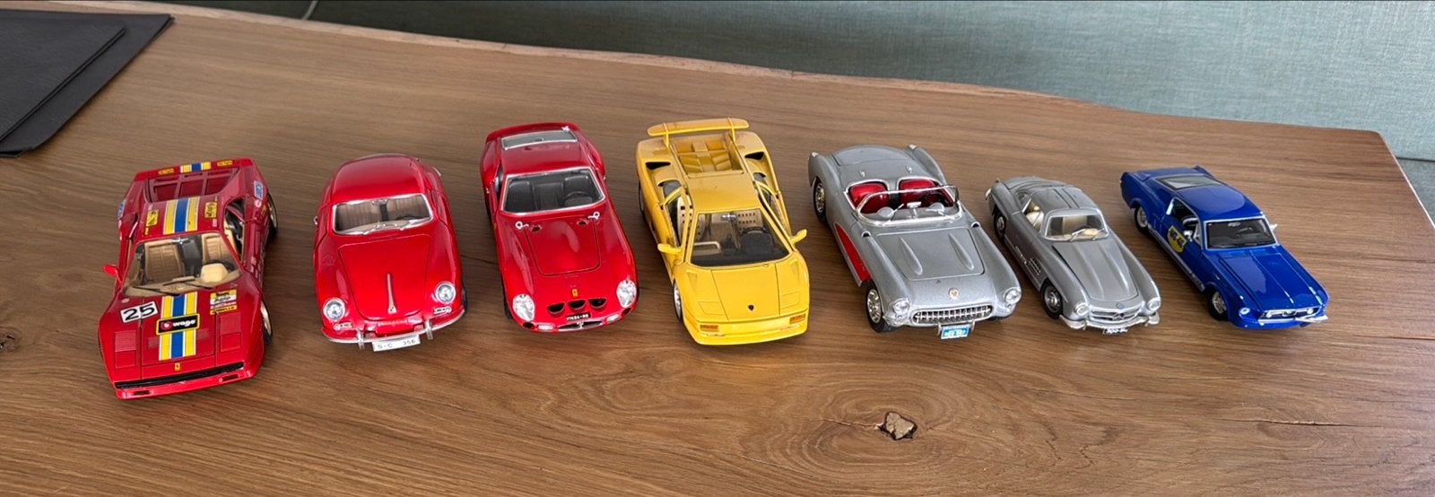 Verzameling modelauto's: Ferrari, Lamborghini, Porsche, Ophalen of Verzenden, Gebruikt, Auto, Overige merken