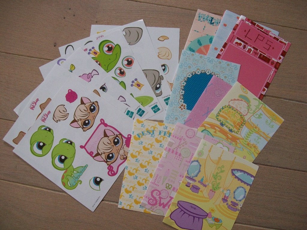 3D cards litllest petchop., Ophalen of Verzenden, Zo goed als nieuw