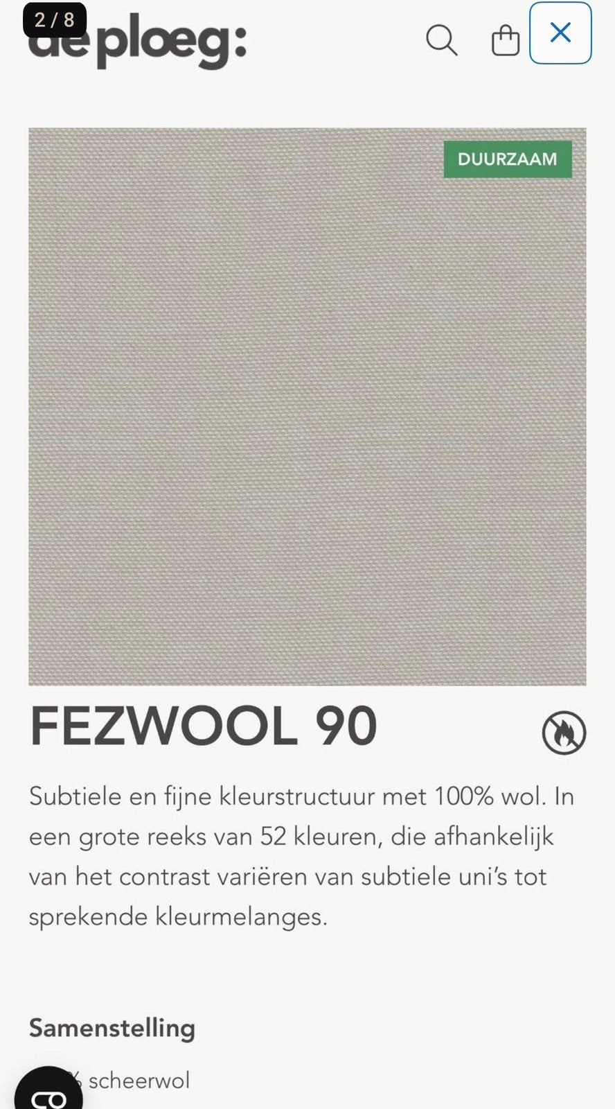 Artifort Mare bank 235cm - NIEUWSTAAT!!, Ophalen, Luxe design, Overige maten, Nieuw