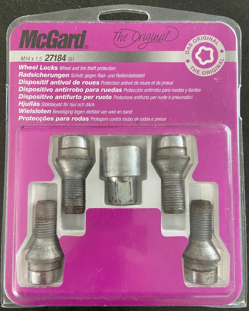 McGard Slotboutenset M14x1.50, Ophalen, Gebruikt