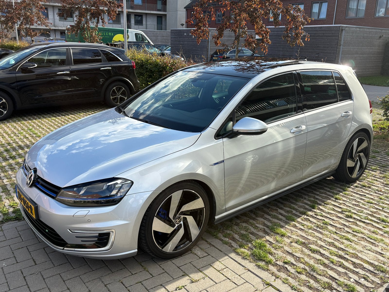 Volkswagen Golf 1.4 TSI Phev 150KW GTE 5D 2016 Grijs, Auto's, Volkswagen, Stof, Euro 6, 4 cilinders, 1395 cc