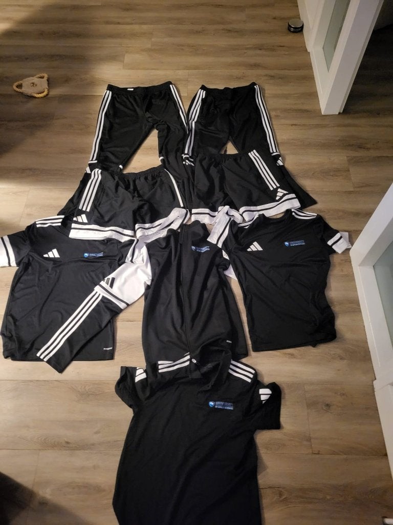 Sportkleding Pakket Hoge School Zeeland - Maat M/L, Ophalen of Verzenden, Zo goed als nieuw, Maat 48/50 (M)