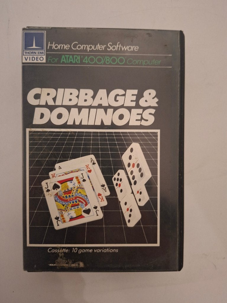 Cribbage & Dominoes (Atari XL -XE), Ophalen of Verzenden, Atari