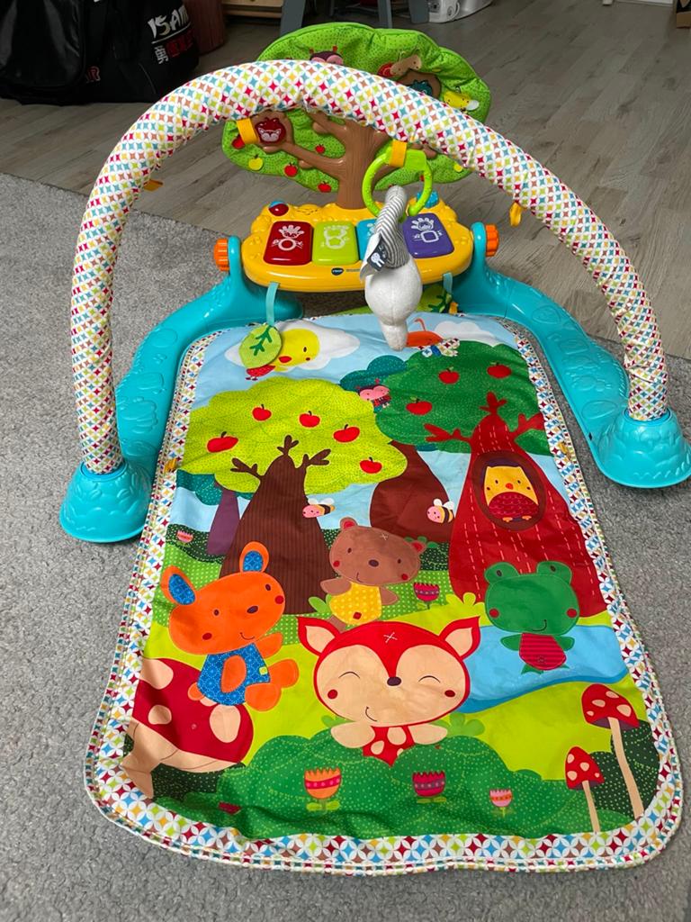 VTech Baby Speelkleed met Piano en Boom, Ophalen, Zo goed als nieuw, Speelkleed, Met licht