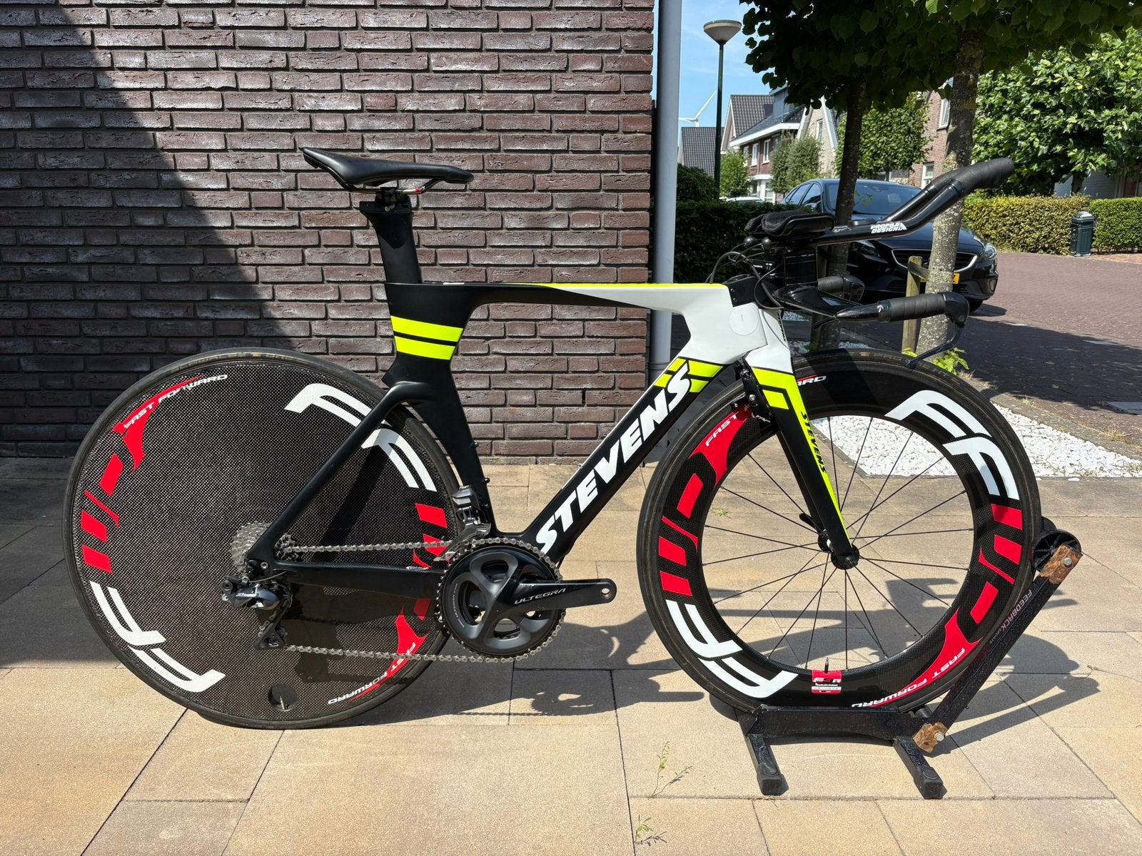 Stevens Super Trofeo TT Ultegra Di2 | S | FFWD Disc F9R, 28 inch, Carbon, Velgrem, 49 tot 53 cm