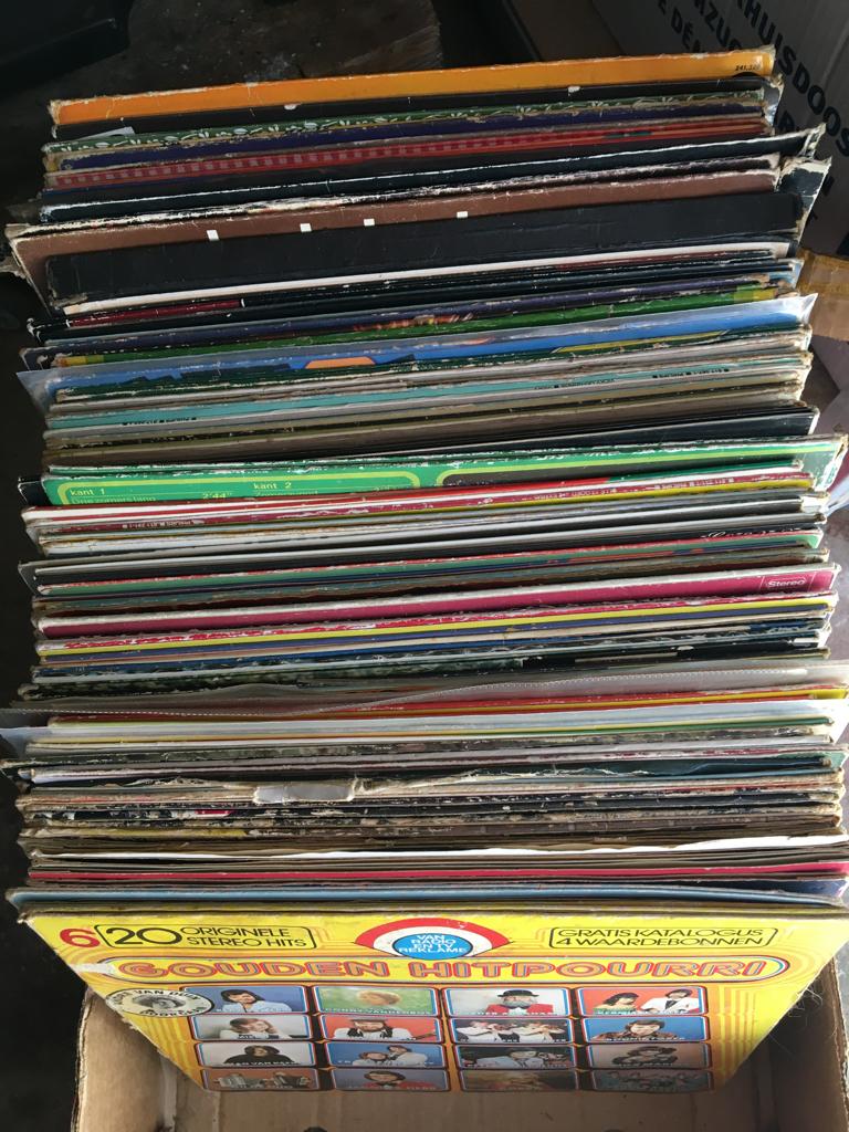 2 dozen lps, Ophalen, Gebruikt, 12 inch, Levenslied of Smartlap