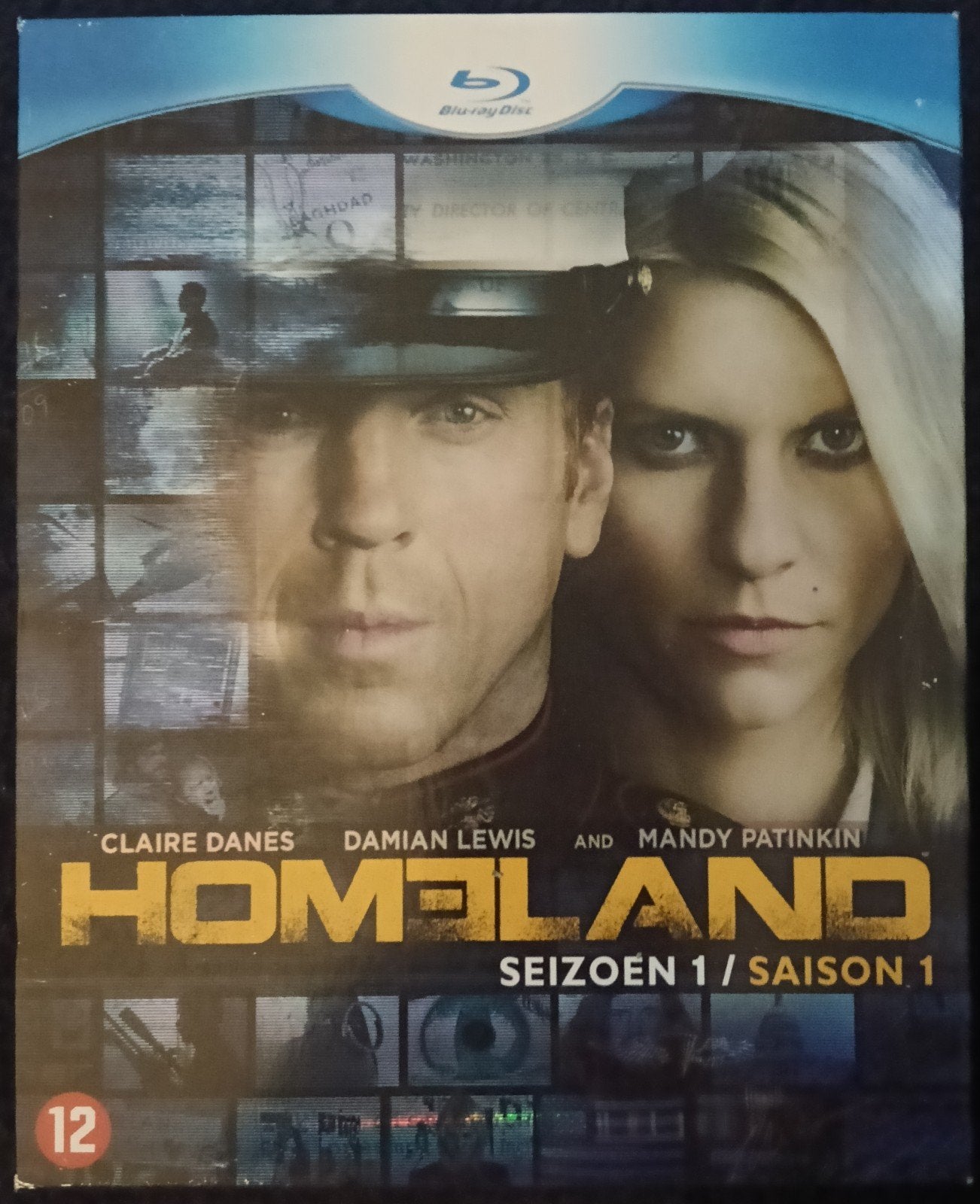 Homeland seizoen 1 bluray, Ophalen of Verzenden, Zo goed als nieuw, Tv en Series