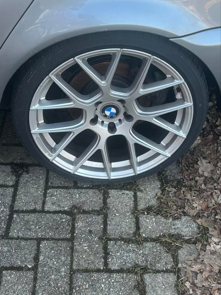 BMW 3 Serie E46 19 inch velgen met 235/25/19 banden, Gebruikt, Banden en Velgen, 235 mm, Personenwagen