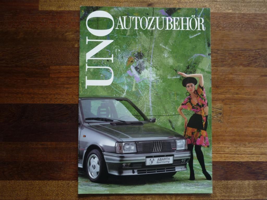 Fiat Uno accessoires (ca. 1989, Duits), Ophalen of Verzenden, Nieuw, Overige merken
