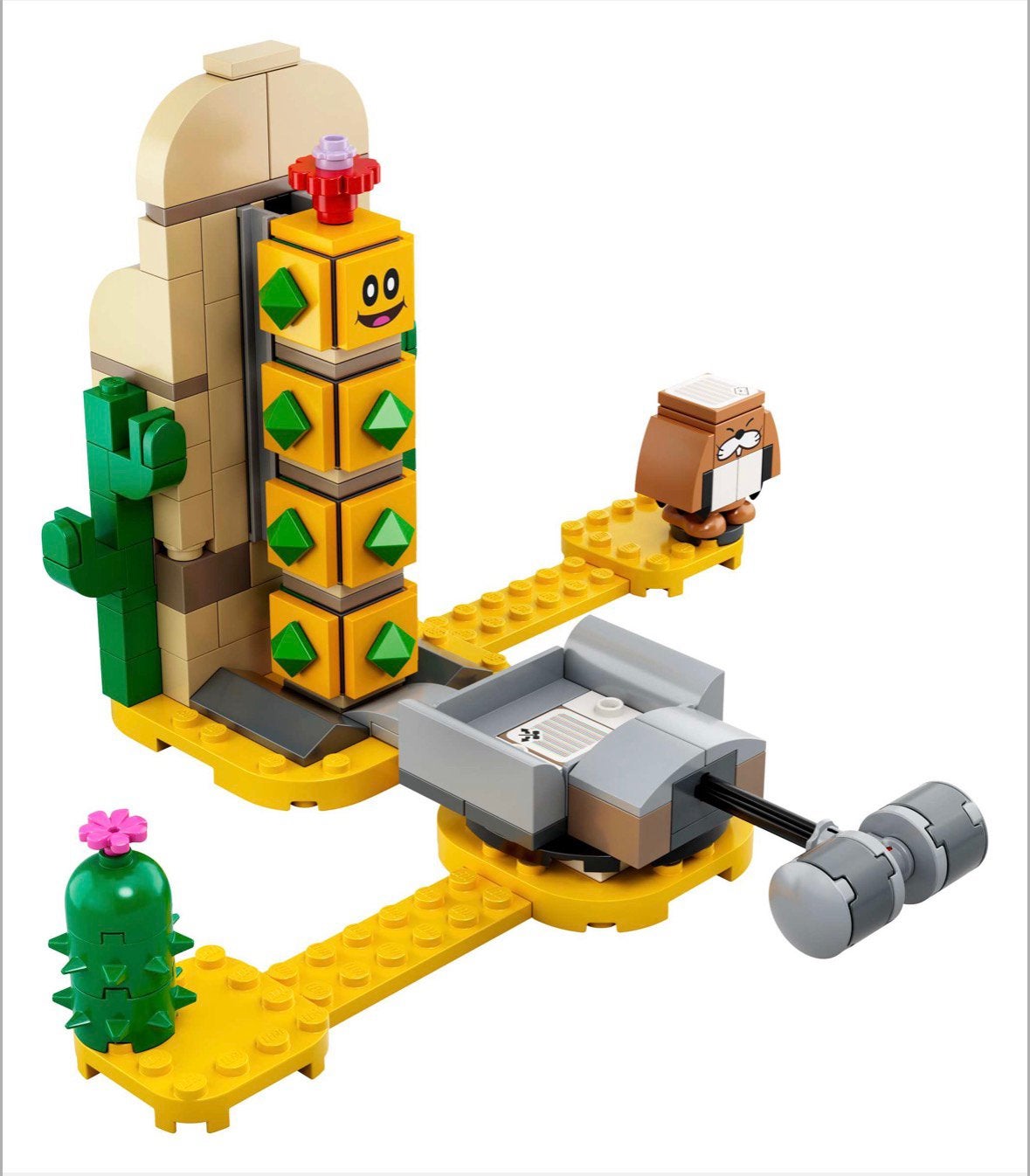 Lego Mario Uitbreidingsset: Desert Pokey, Kinderen en Baby's, Speelgoed | Duplo en Lego, Ophalen of Verzenden, Zo goed als nieuw
