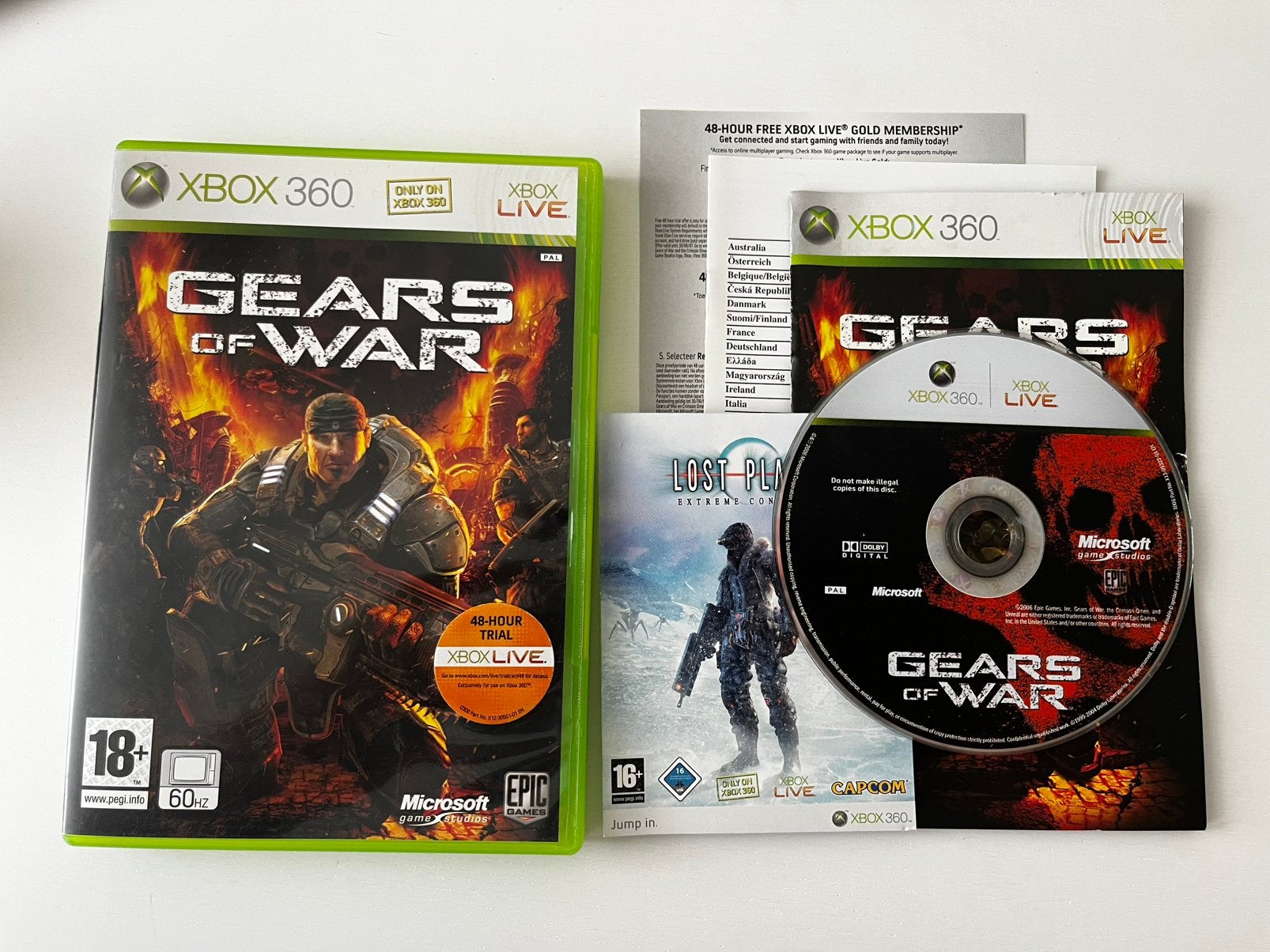 Gears of War, Vanaf 18 jaar, Shooter, 1 speler, Ophalen of Verzenden
