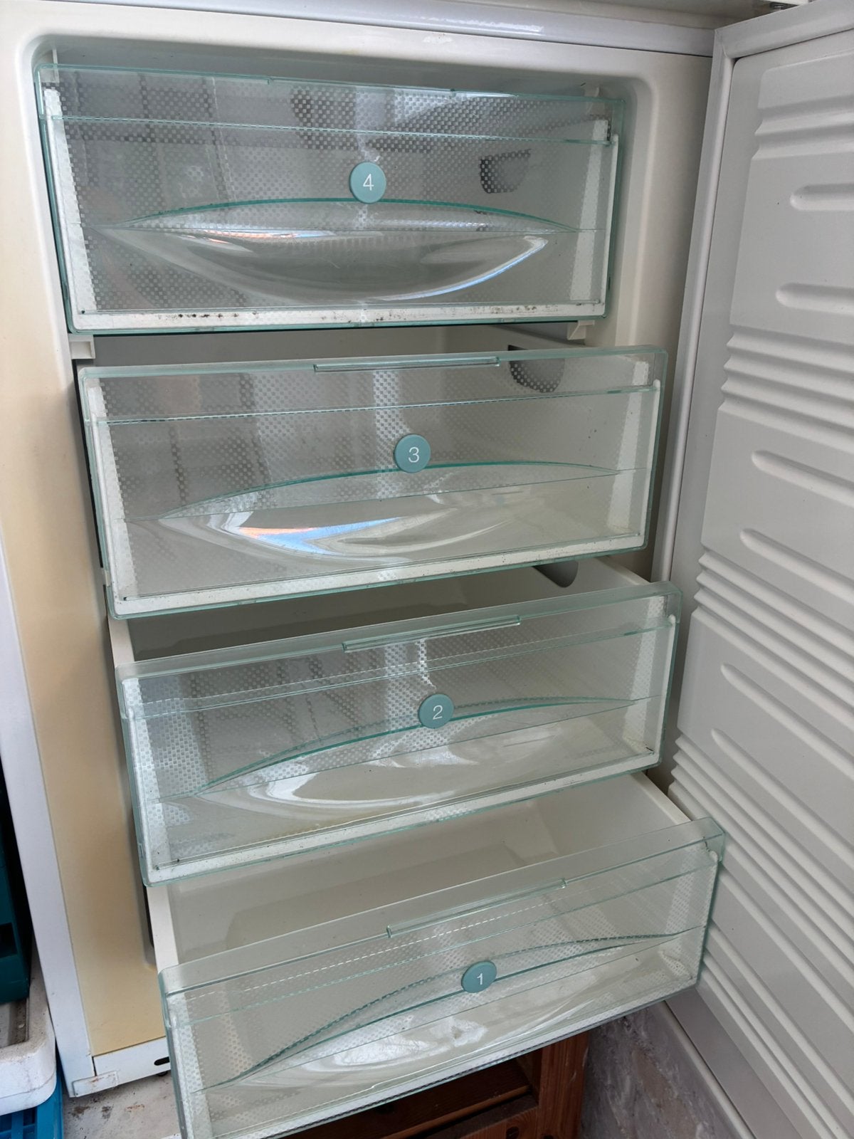 miele vriezer 5 sterren met diepe lades, Ophalen of Verzenden, Gebruikt, Minder dan 60 cm, 85 tot 120 cm