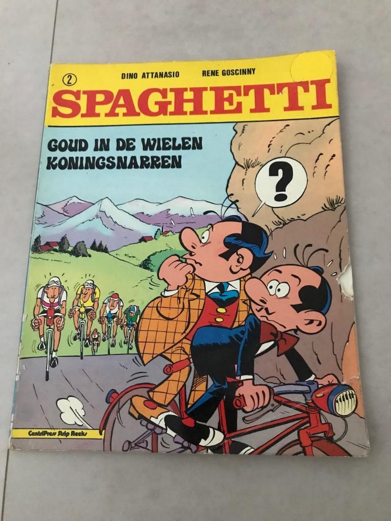 Strip boek Spaghetti, Boeken, Stripboeken, Eén stripboek, Ophalen of Verzenden, Gelezen