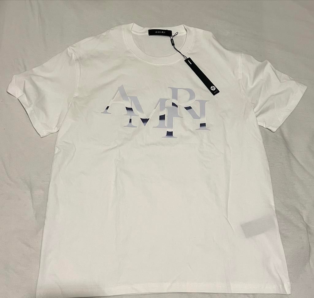 Amiri T-shirt met logo - Nieuw met kaartjes, Verzenden, Nieuw, Maat 48/50 (M), Wit