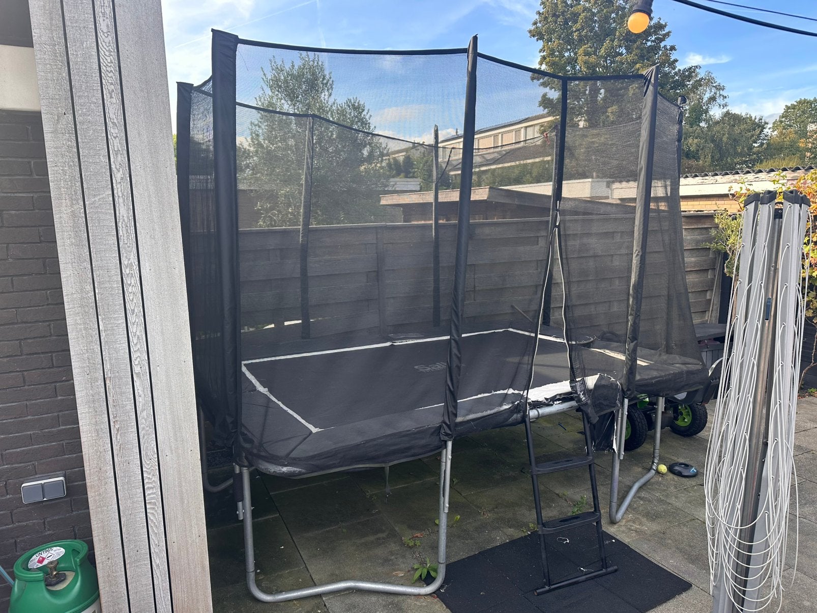 Salta trampoline 210x320 cm, Ophalen, Gebruikt