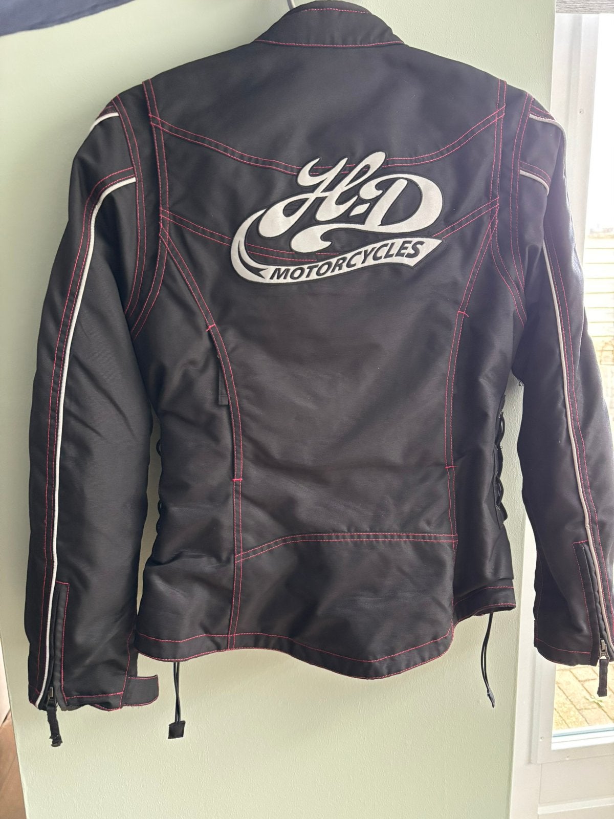 Harley Davidson motorjas dames mt 38, Ophalen of Verzenden, Tweedehands, Dames, Jas | textiel